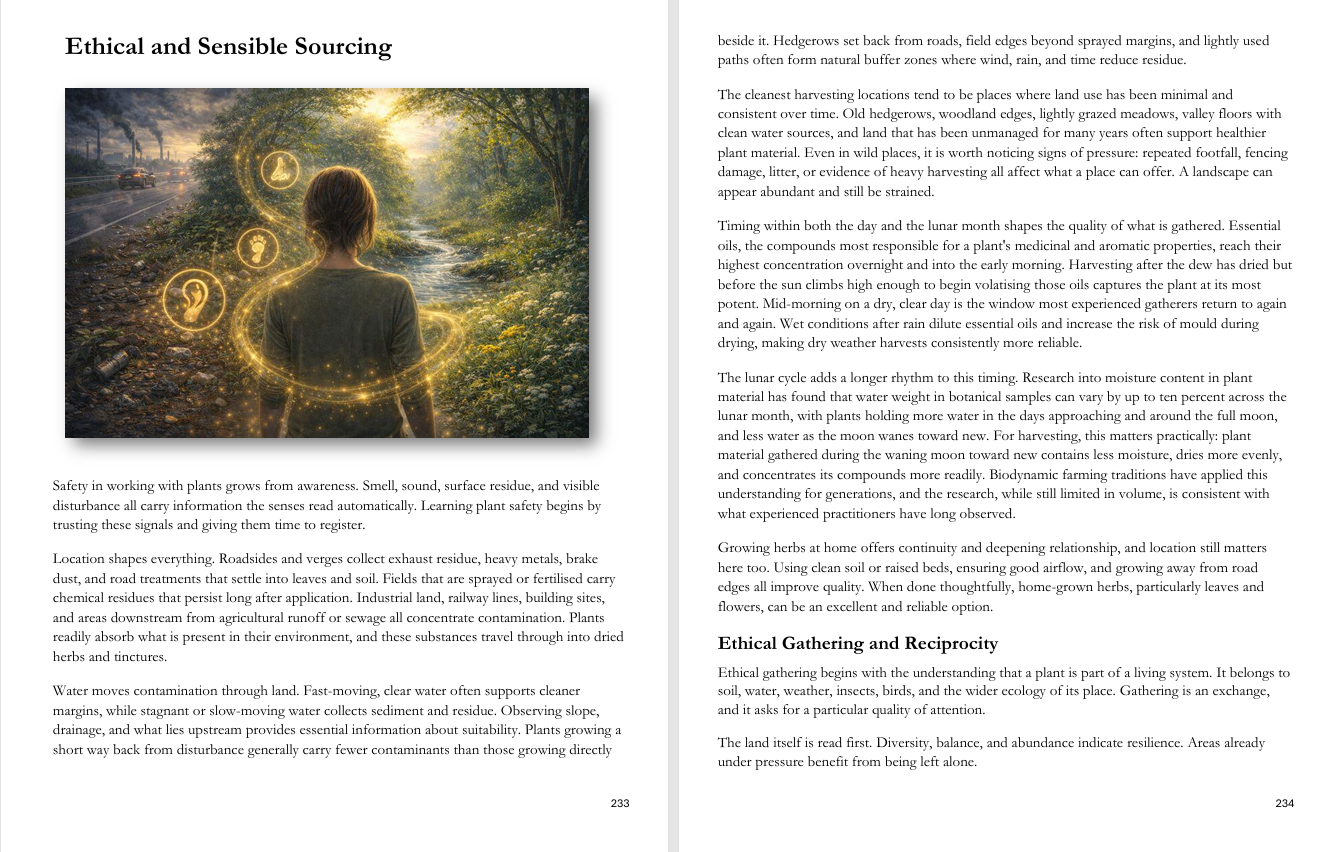 Experience Healing with Nature sample pages 4