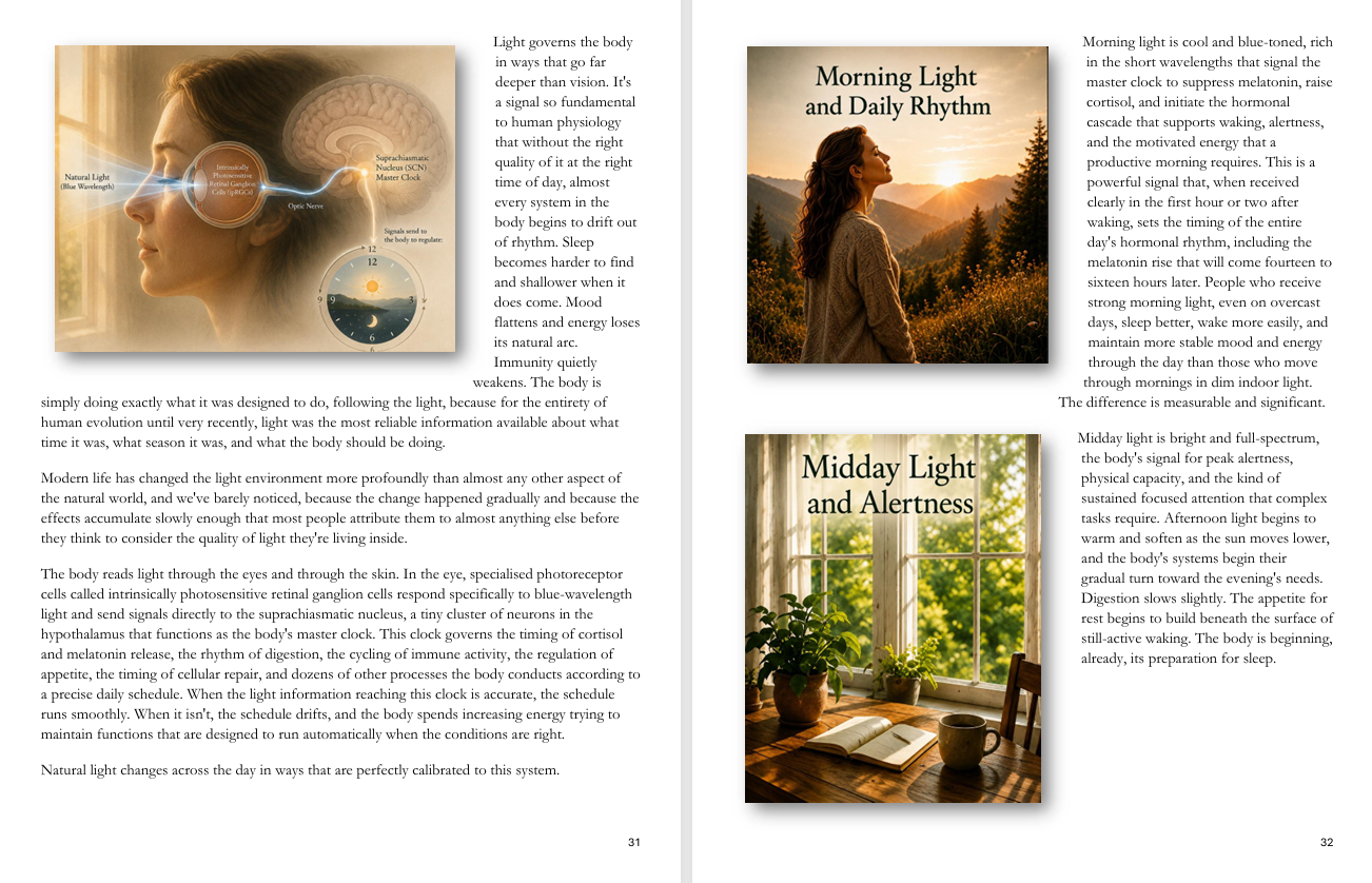 Experience Healing with Nature sample pages 3