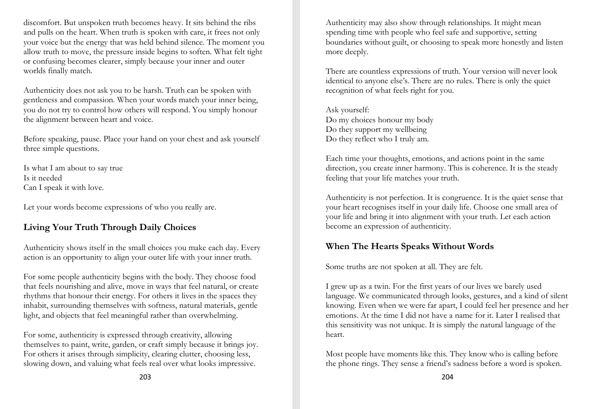 Experience Authenticity sample pages 9