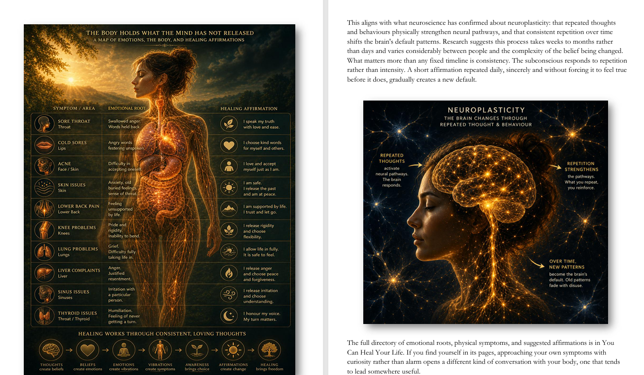 Experience Healing with Nature sample pages 7
