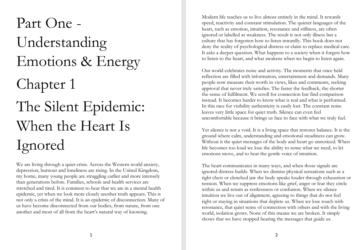 Experience Authenticity sample pages 1